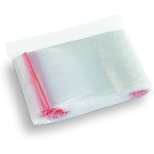 Stella snörpåsar, STELLA, 70x110 mm, 100 st, transparent