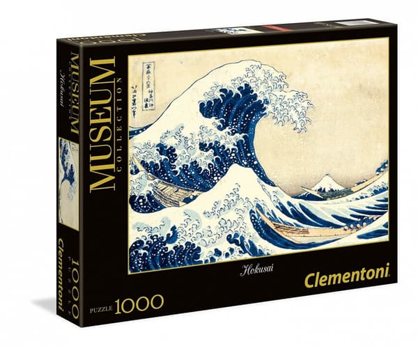 Palapeli 1000 Kanagawan suuri aalto. Hokusai