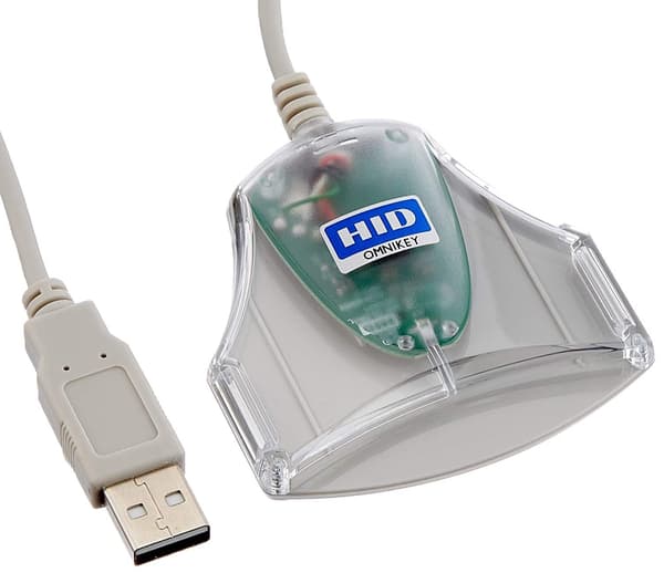 Omnikey 3021 USB smartkortlæser FW 2.04