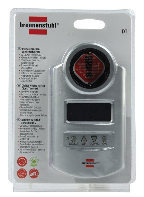 Brennenstuhl Primera-Line Digital veckotimer DT