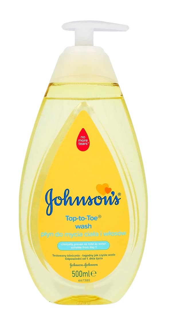 JOHNSONS BABY Pesuneste Top-to-Toe Wash 500ml