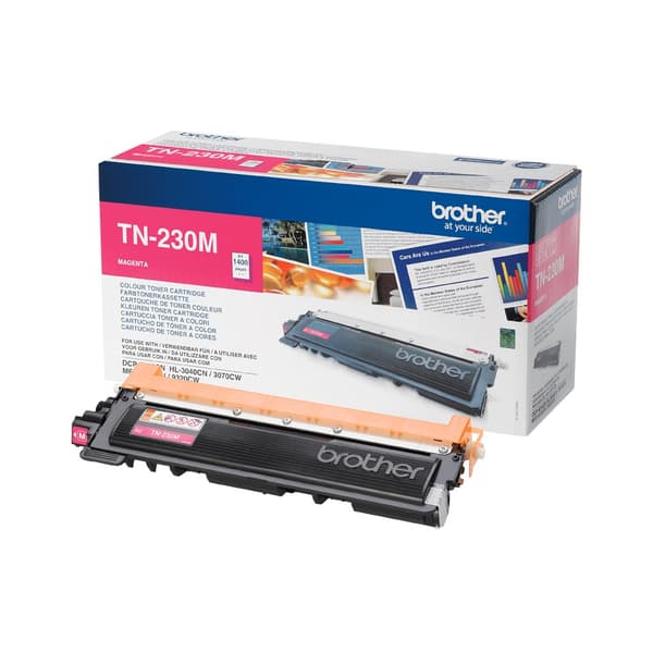 Brother TN230M - magenta - original - tonerkassett
