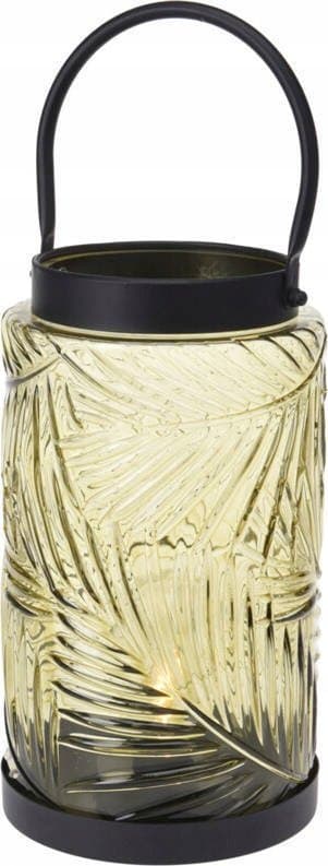 Home Styling Collection LED-taskulamppu, värillinen lasi, 20,5 cm