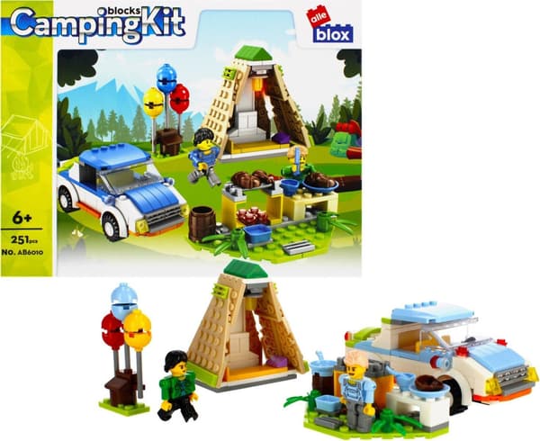 Rakennuspalikat Camping ALLEBLOX