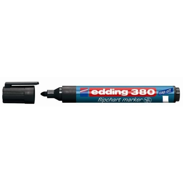 Edding flipovermarkør sort