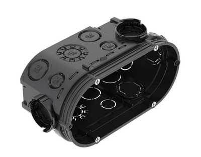 Indmuringsdåse dobbelt gl. 66mm halogenfri UG 66-DV 2003720 /10stk. /
