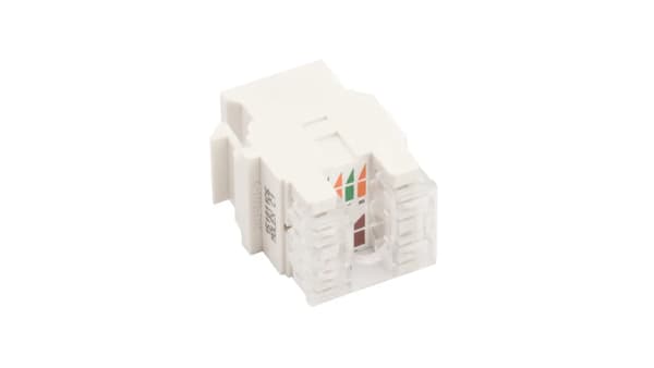Kontakt-Simon Datoruttinsats RJ45 kat. 6 vit (MRJ456)