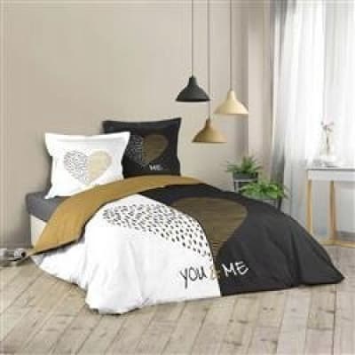 Douceur d`Interieur Påslakanset i bomull MIU, 240 x 220 cm