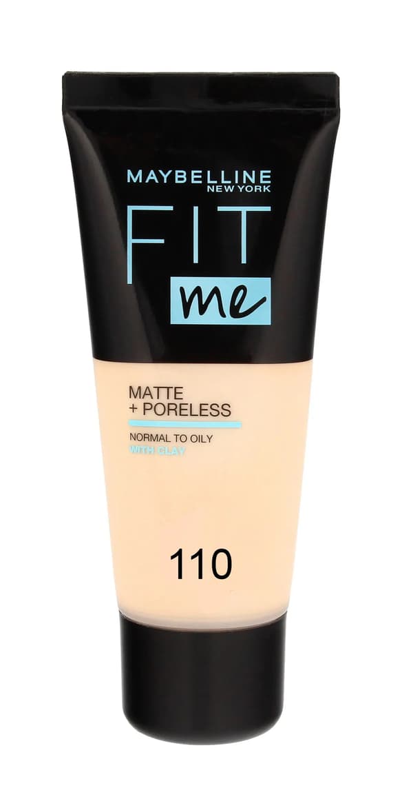 Crème Make-up Bas Maybelline Fit Me Poreless Nº 110 30 ml