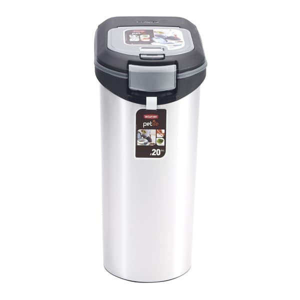 Purkki koiranruokaa Curver 20 kg Harmaa