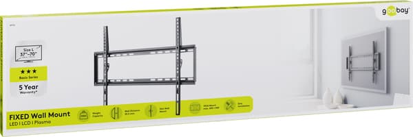TV-holder FIX L 37-70 sort 49732