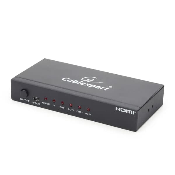 Splitter GEMBIRD DSP-4PH4-02 Svart