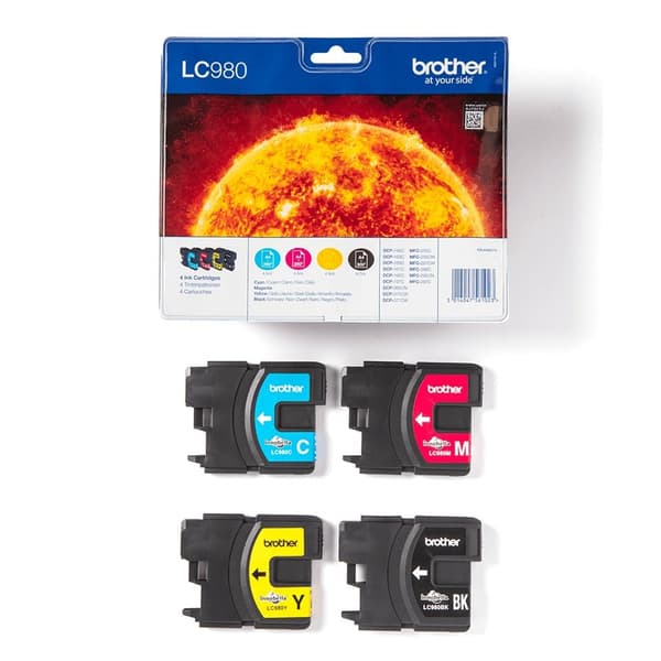 Brother LC-980 Value Pack BK/C/M/Y