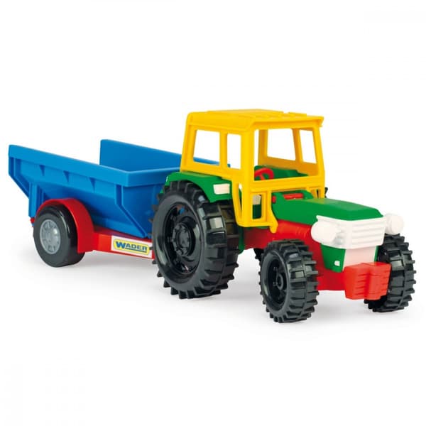Traktor med släp