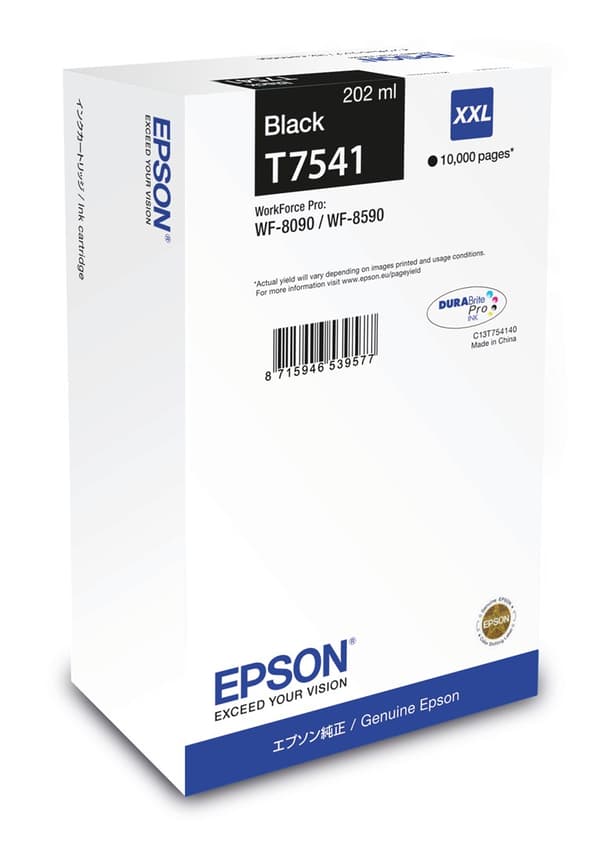 Epson T7541 - Størrelse XXL - sort - o