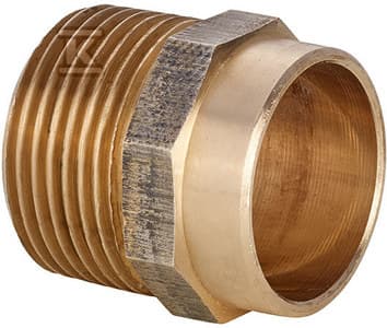 BRAZ NIPPEL 4243G 15X3/4\" LWXGZ
