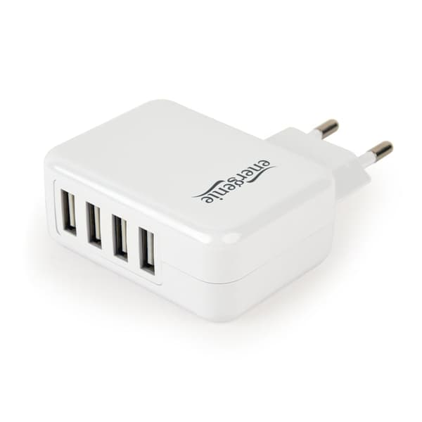 EnerGenie strømforsyningsadapter - 4 x
