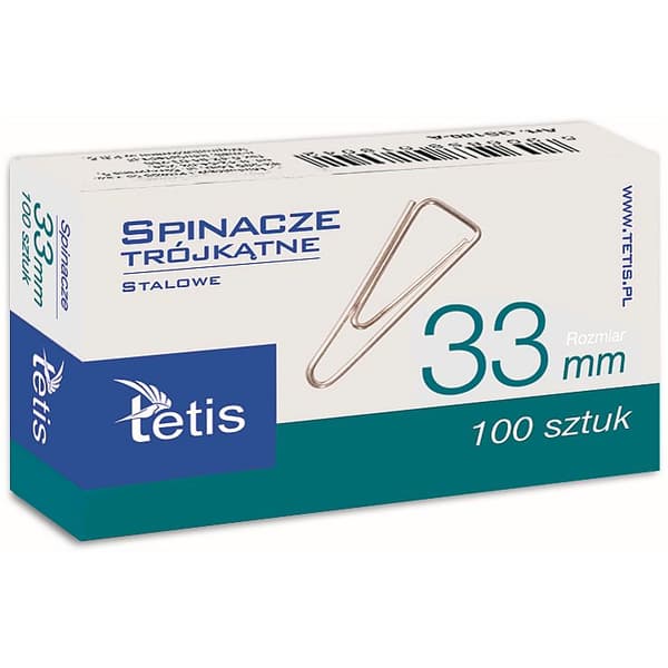 Kontorpapirclips 33mm 100 stk. GS180-C