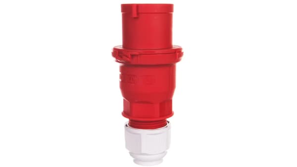 Bärbar stickpropp 32A 4P 400V 6h IP44 MULTI-GRIP Snabbkoppling 2142