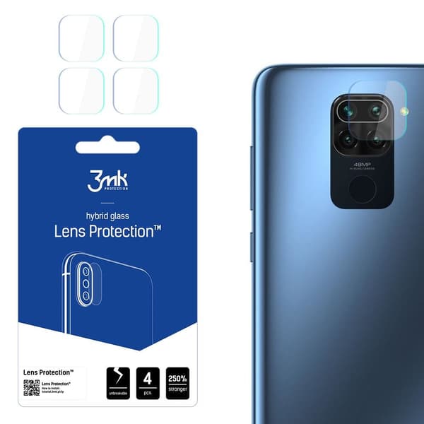 Xiaomi Redmi Note 9 4G - 3mk Objektivskydd™