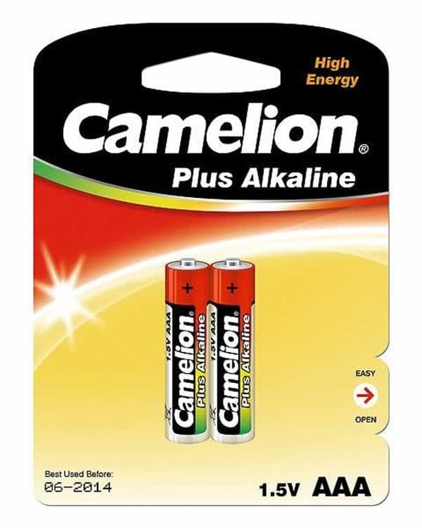 Camelion AAA/LR03, Plus Alkaline, 2 stk
