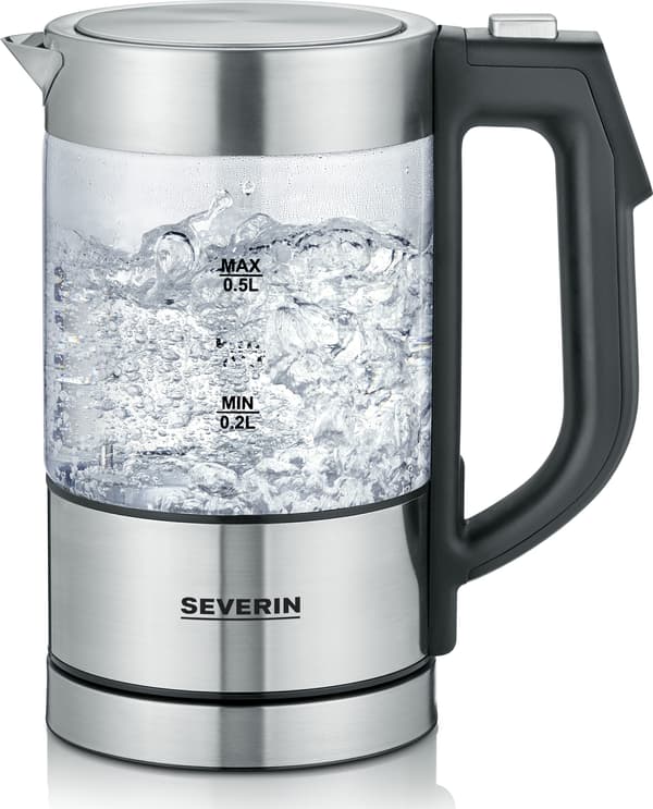 Severin WK 3458 Digital Mini Glas Kedel