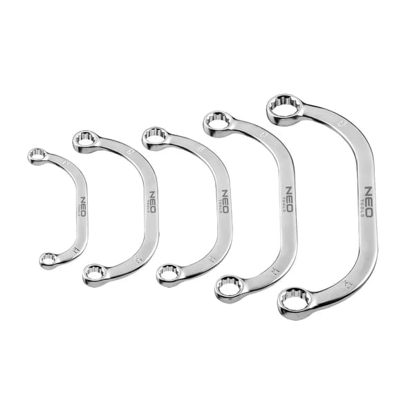 Neo Typ C ringnyckelsats 9-22mm 5 delar (09-176)