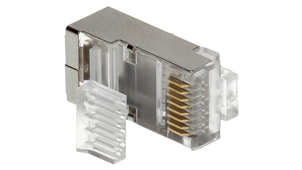 MODULARSTIK SKÆRMET RJ45/6-SKÆRM*P10