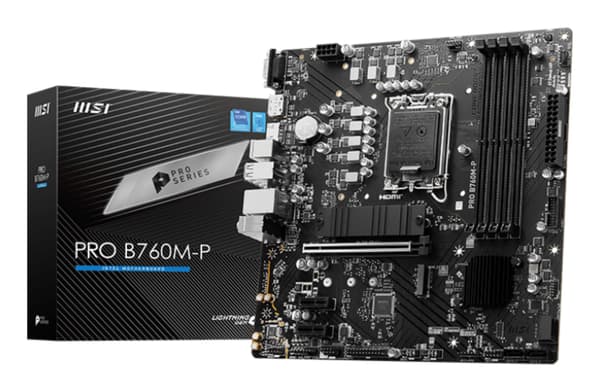 Emolevy MSI PRO B760M-P DDR4 LGA 1700 Intel B760 Intel