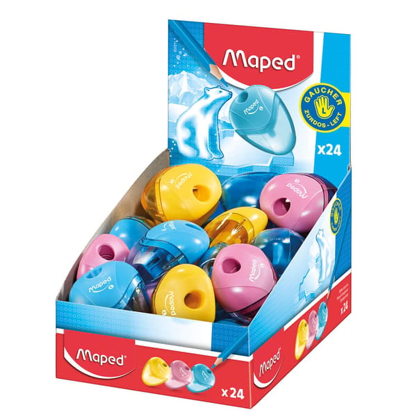 Igloo blyantspidser til venstrehåndede (24 stk.) MAPED