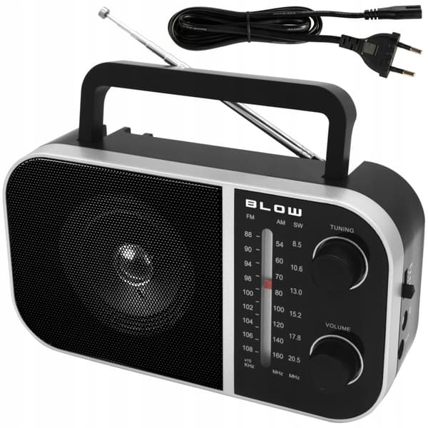 Radio Blow bärbar analog AM/FM RA6
