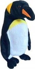 Maskot Kejserpingvin sort 18cm 13875