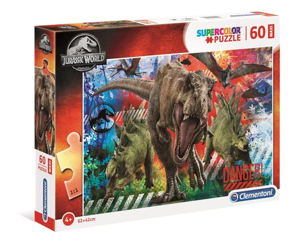 Jurassic World Maxi puslespil 60 brikker