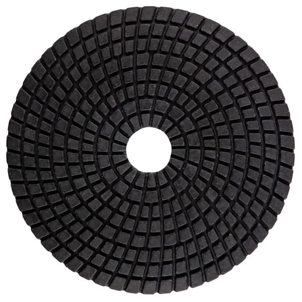 GRAPHIT Polerskiva (Kardborrepolering för stengods 125 mm, K50)