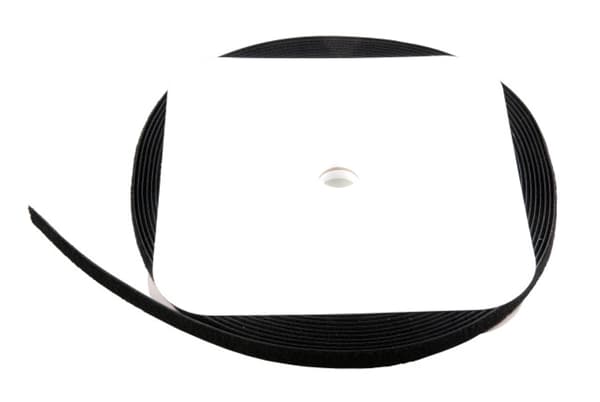EFB Elektronik 81150.25 kabelbinder Velcro til kabler Polyamid Sort 1 stk