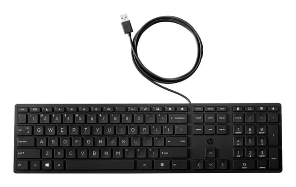 HP Wired Desktop 320K-tastatur – arabisk