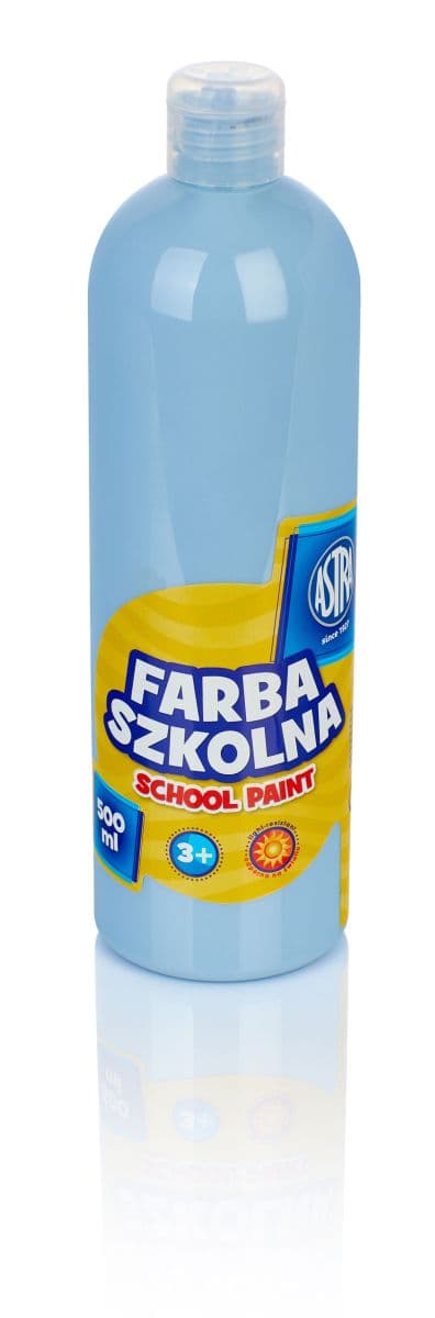 Skolfärg 500ml blekitna ASTRA