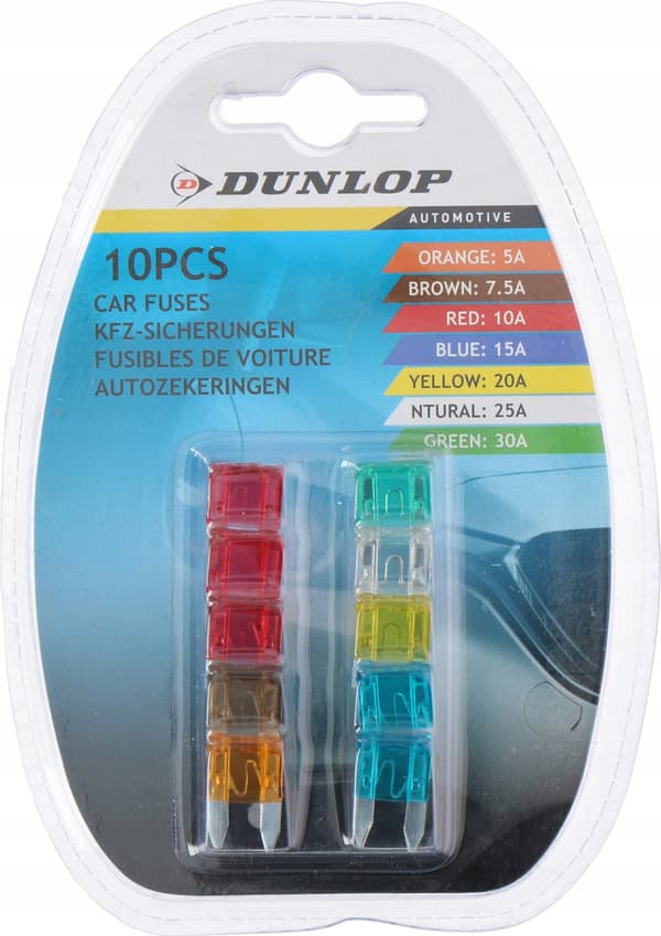 Dunlop - Auton sulakkeet 10 kpl