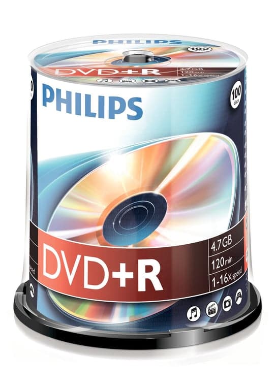 Philips DR4S6B00F - DVD+R x 100 - 4.7