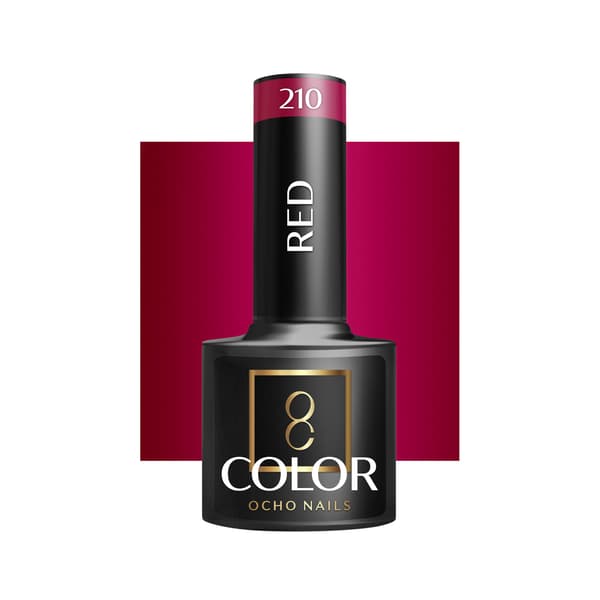 OCHO NAILS Geelilakka punainen 210 -5 g