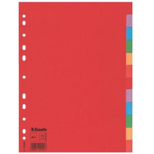Esselte Esselte linser af farvet pap. A4 (100202 N)