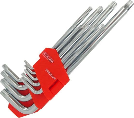 AWTOOLS TORX-AVAIMET PITKÄT 9kpl