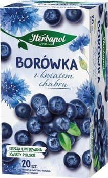 Selgros Herbapol blåbärsfruktte med blåklintsblomma (20 påsar x 2,3g) 46g