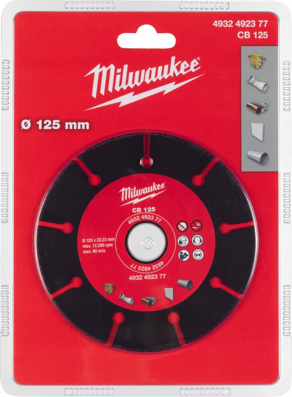 MILWAUKEE UNIVERSALSKIVA 125mm