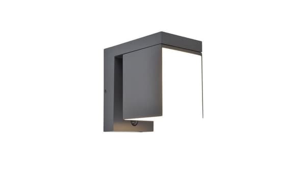 Solar utomhusvägglampa PRIMA HYBRID 6993801118 grå