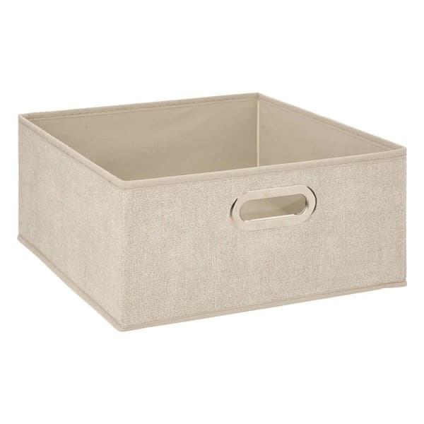 Förvaringslåda 31x15 beige linne