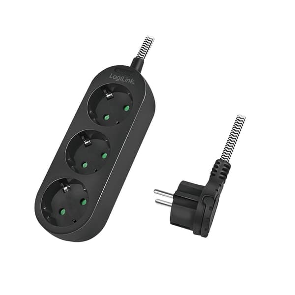 LogiLink - strømskinne - 3680 Watt