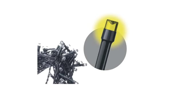 Julelys XMAS ZYK 6W 100LED 5m IP20 varm hvid D4GW02
