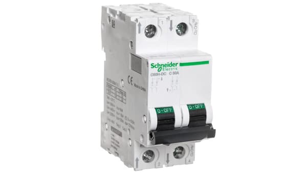 Schneider Electric Strømafbryder 2P C 50A DC C60H-DC (A9N61538)