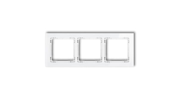 Karlik DECO universalramme 3-dobbelt - glaseffekt (0-0-DRS-3)